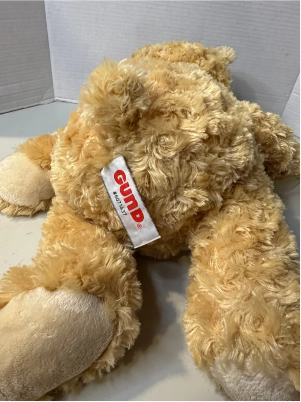 Gund Kids Stuffed Animal Teddy Bear One Size Beige Black